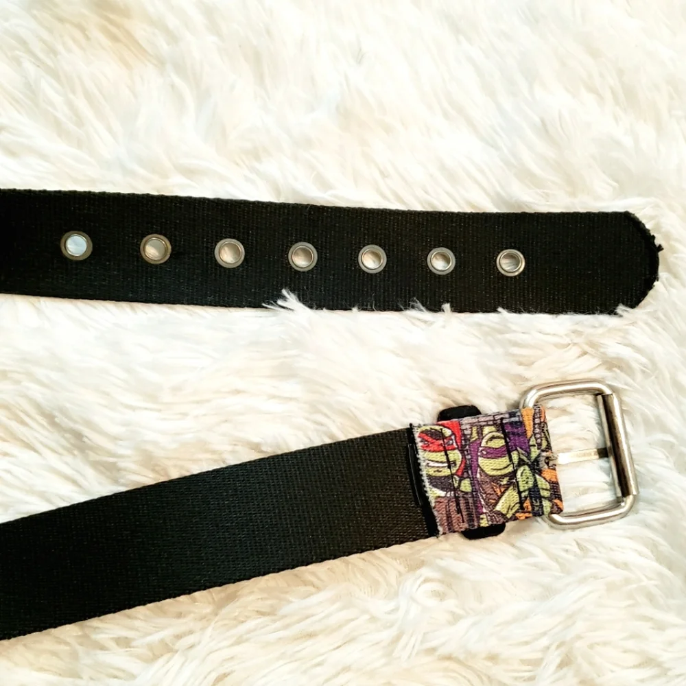 Teenage Mutant Ninja Turtles TMNT Boys Adjustable Canvas Belt Size: 28